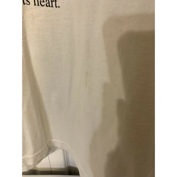 Vintage Walkasaurus T-shirt 1990 March‎ Of Dimes Sz XXL White Distressed - Picture 7 of 9